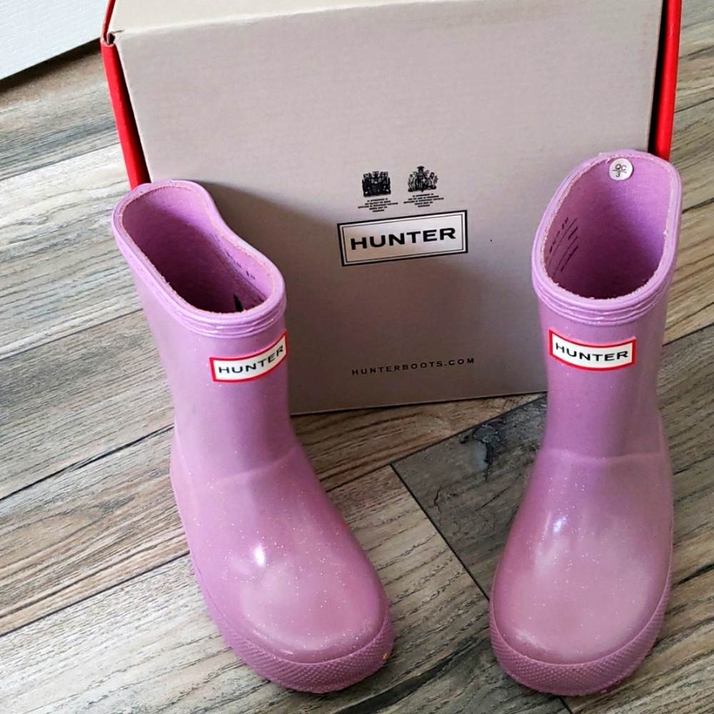 Kids Purple Hunter Water Boots